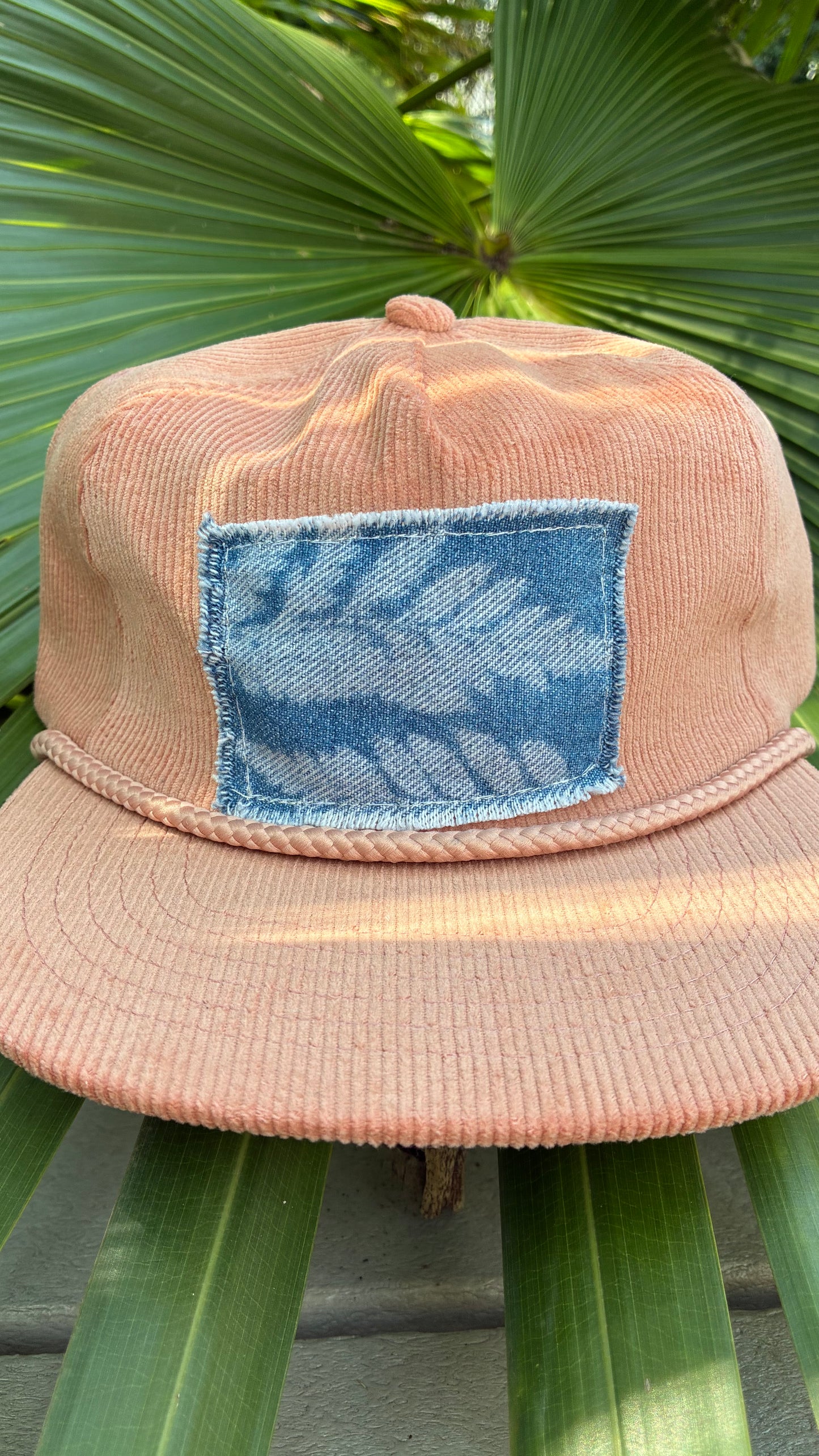Academy Fits Corduroy Snapback • Pink