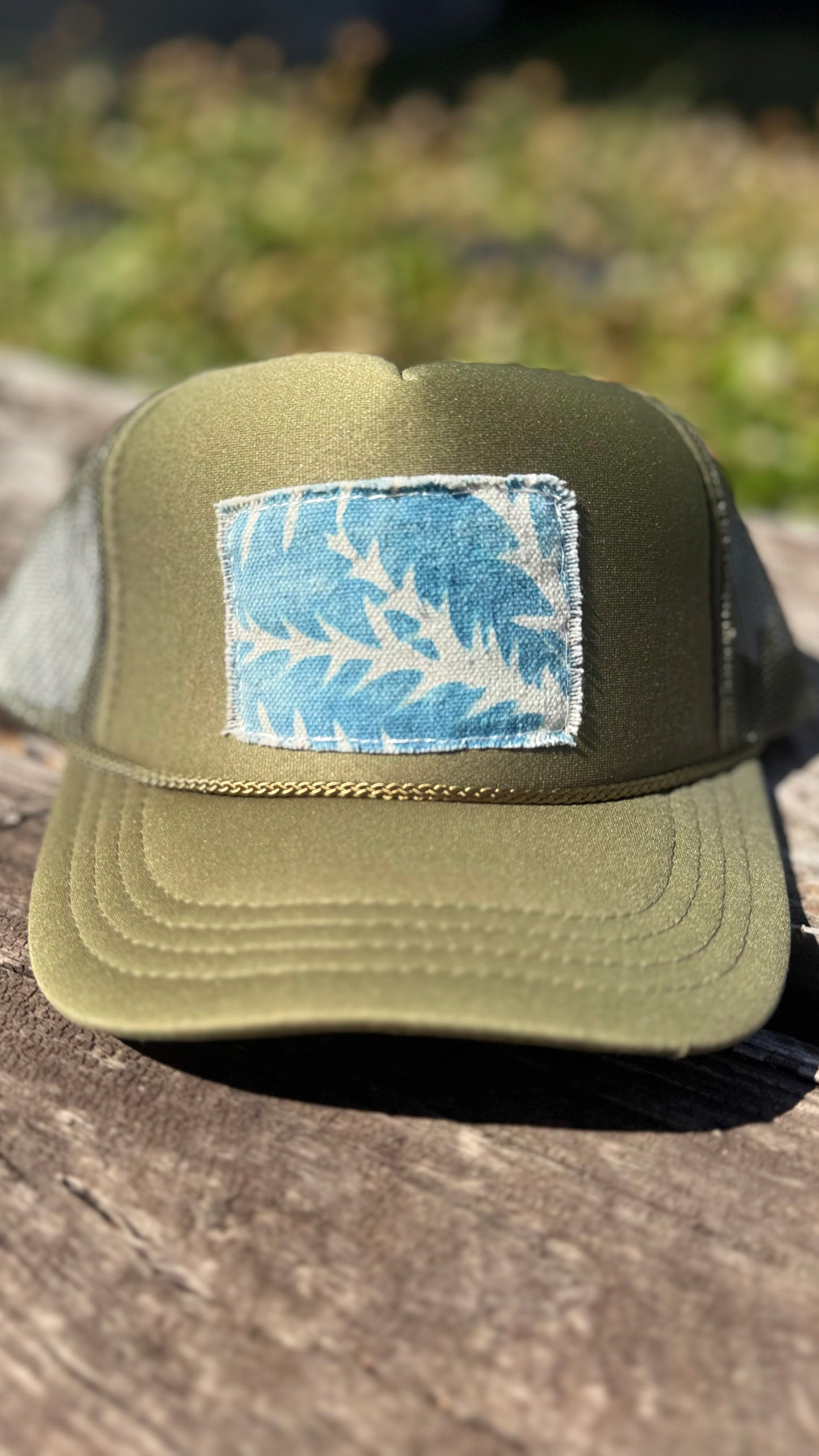 Green Trucker Hat • Youth