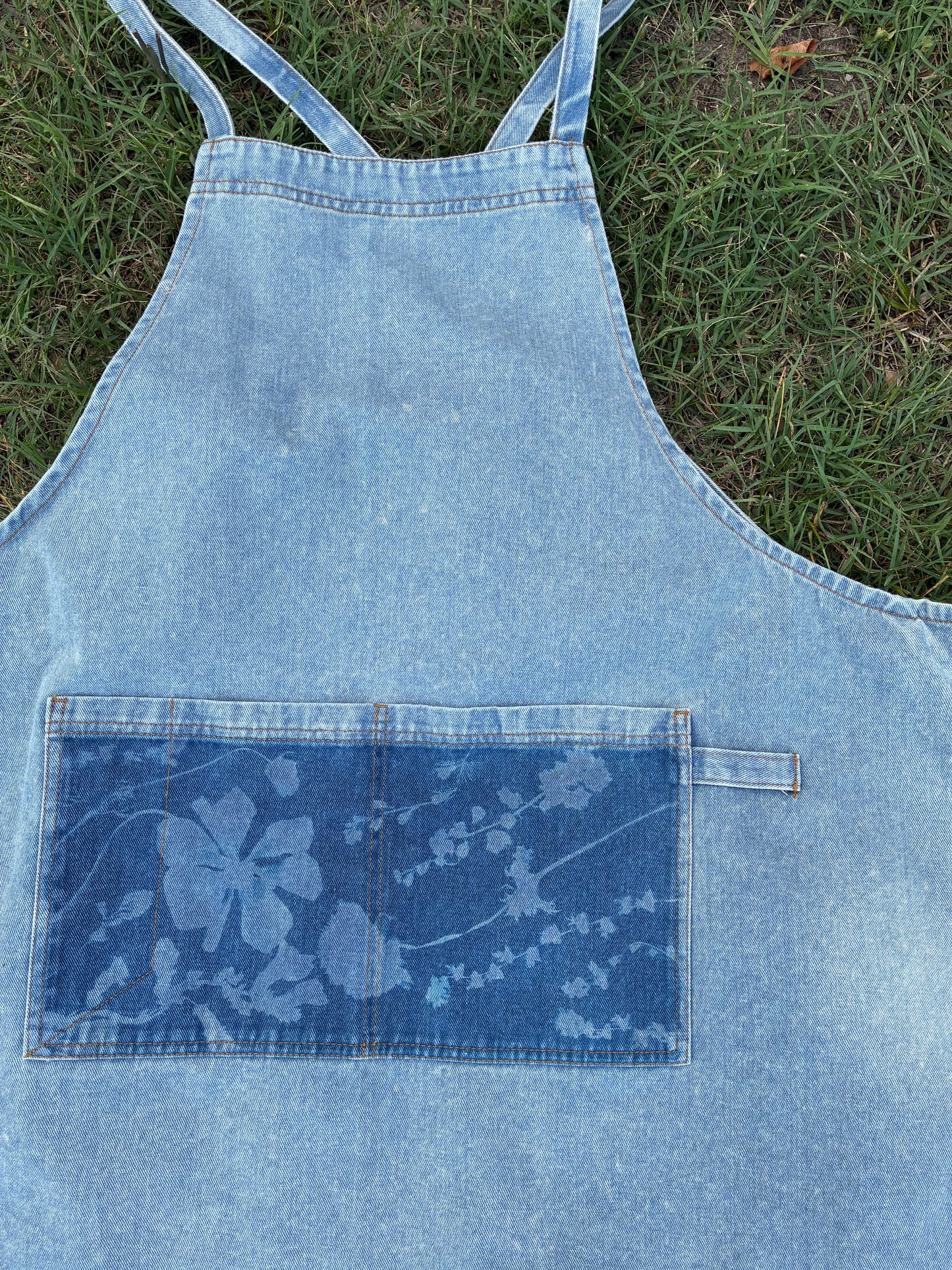 Washed Denim Apron