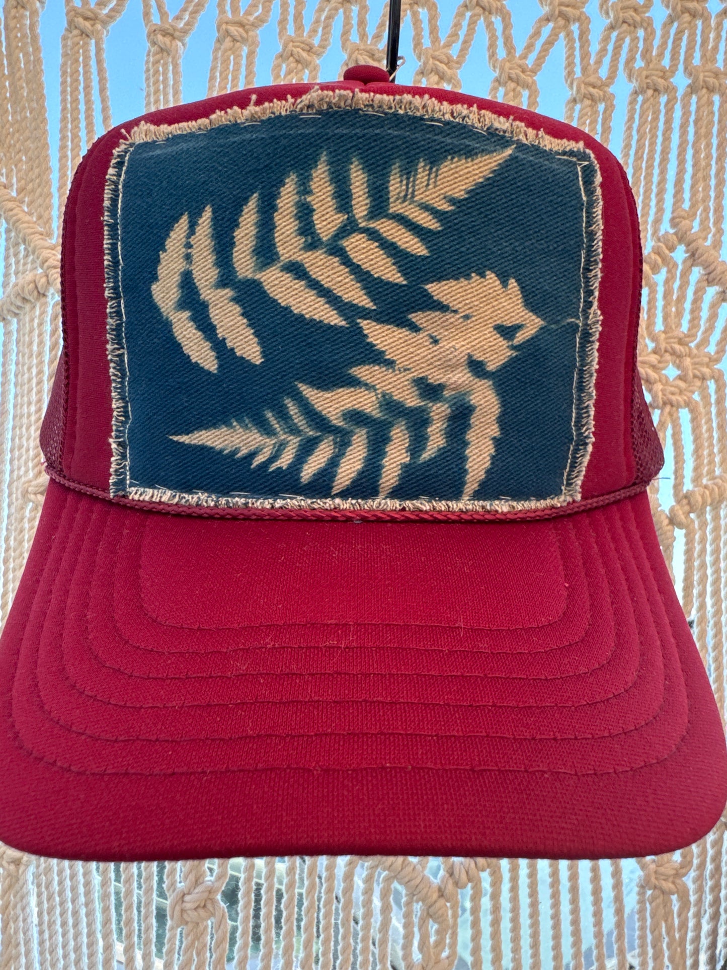 Burgundy Trucker Hat