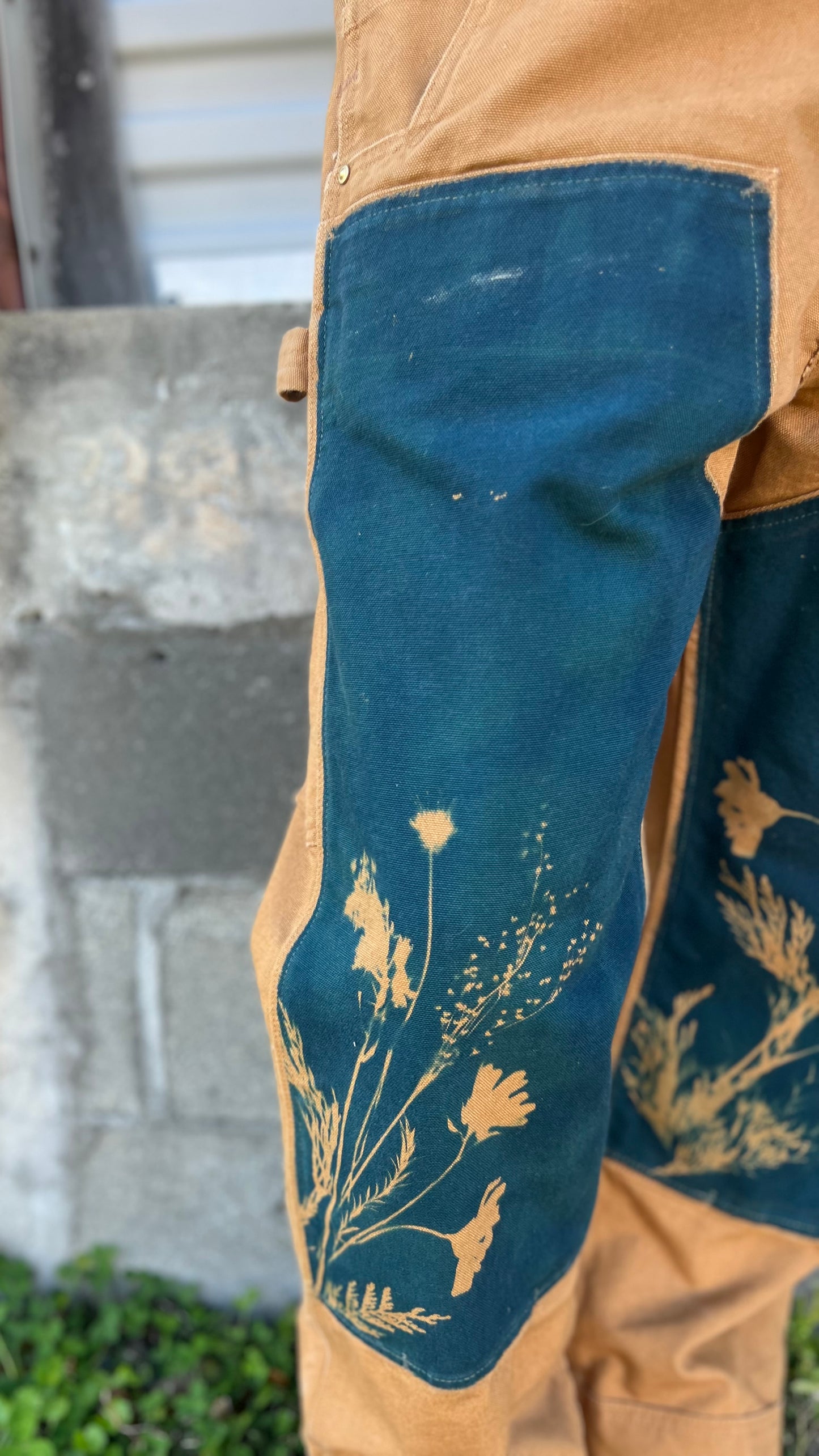 Carhartt Tan Overalls • 38X30