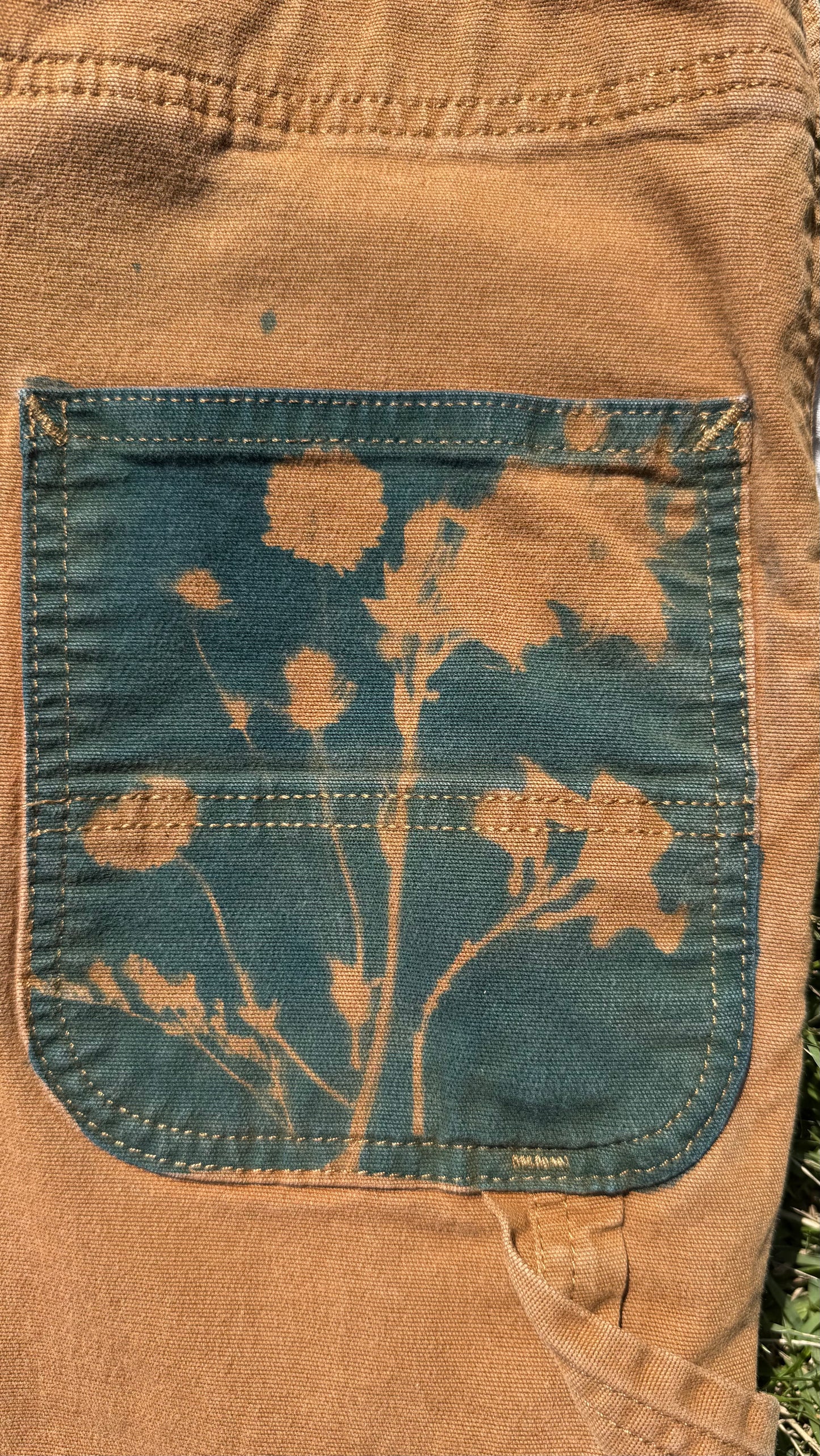 Carhartt Tan Overalls • 32x28