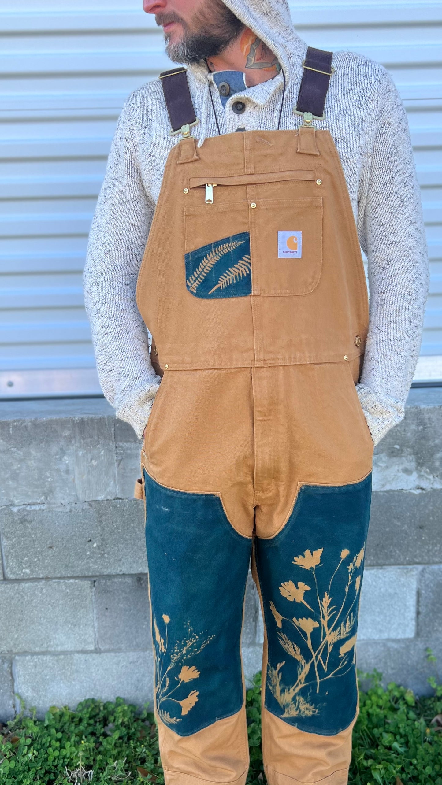 Carhartt Tan Overalls • 38X30