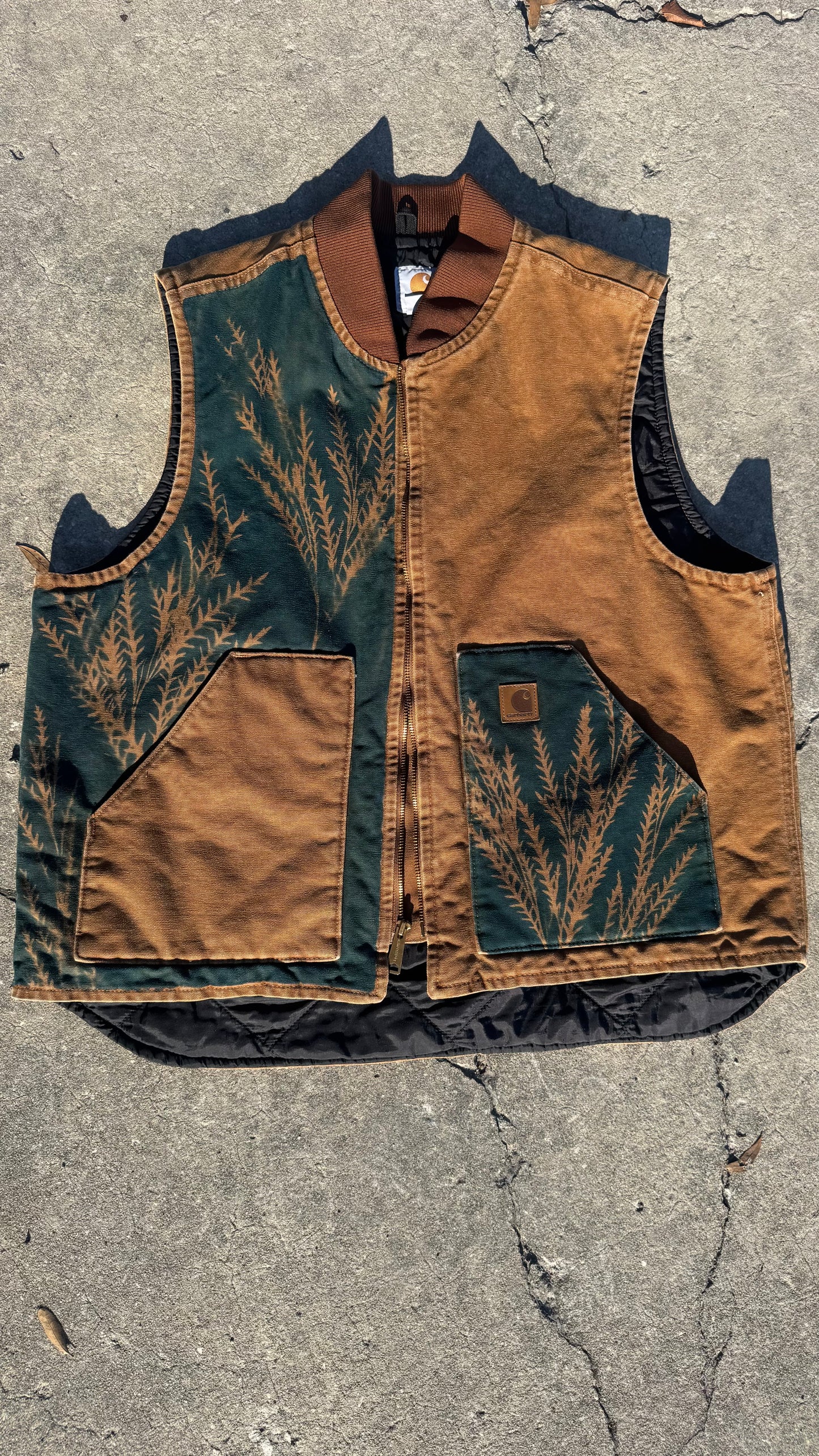 Carhartt Brown Vest • XL