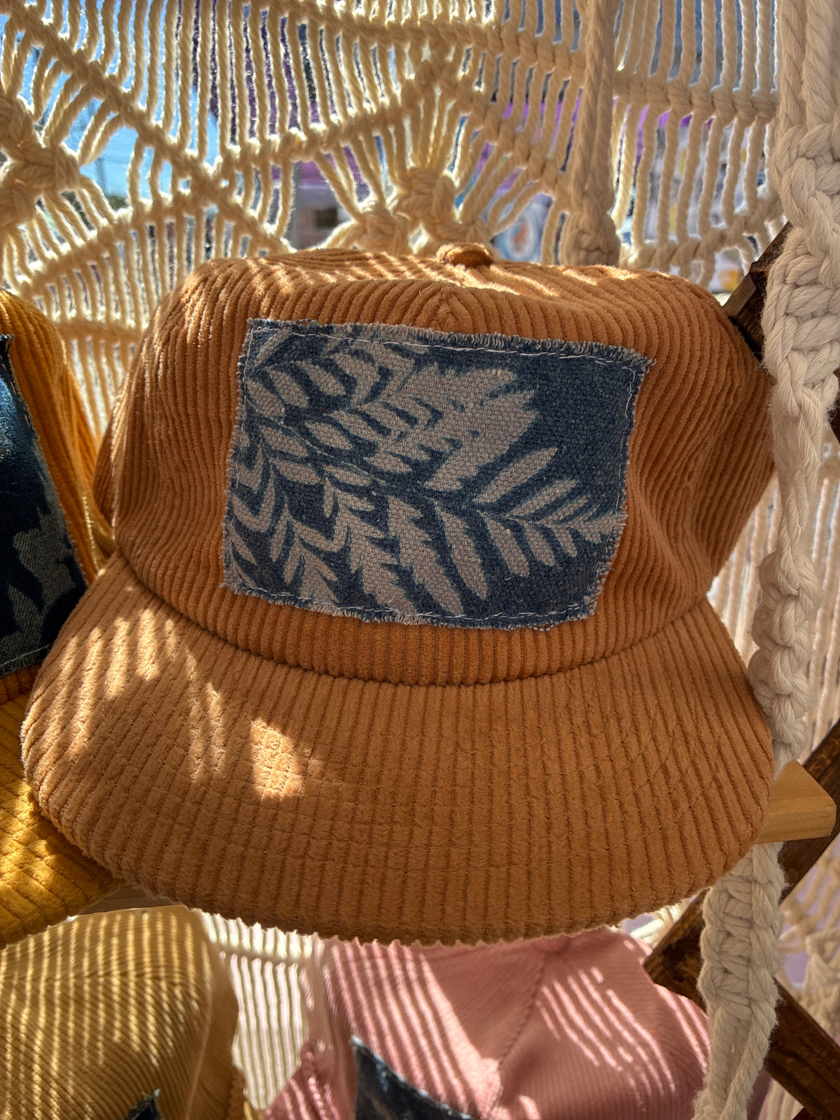 Weld Corduroy Hat • Camel