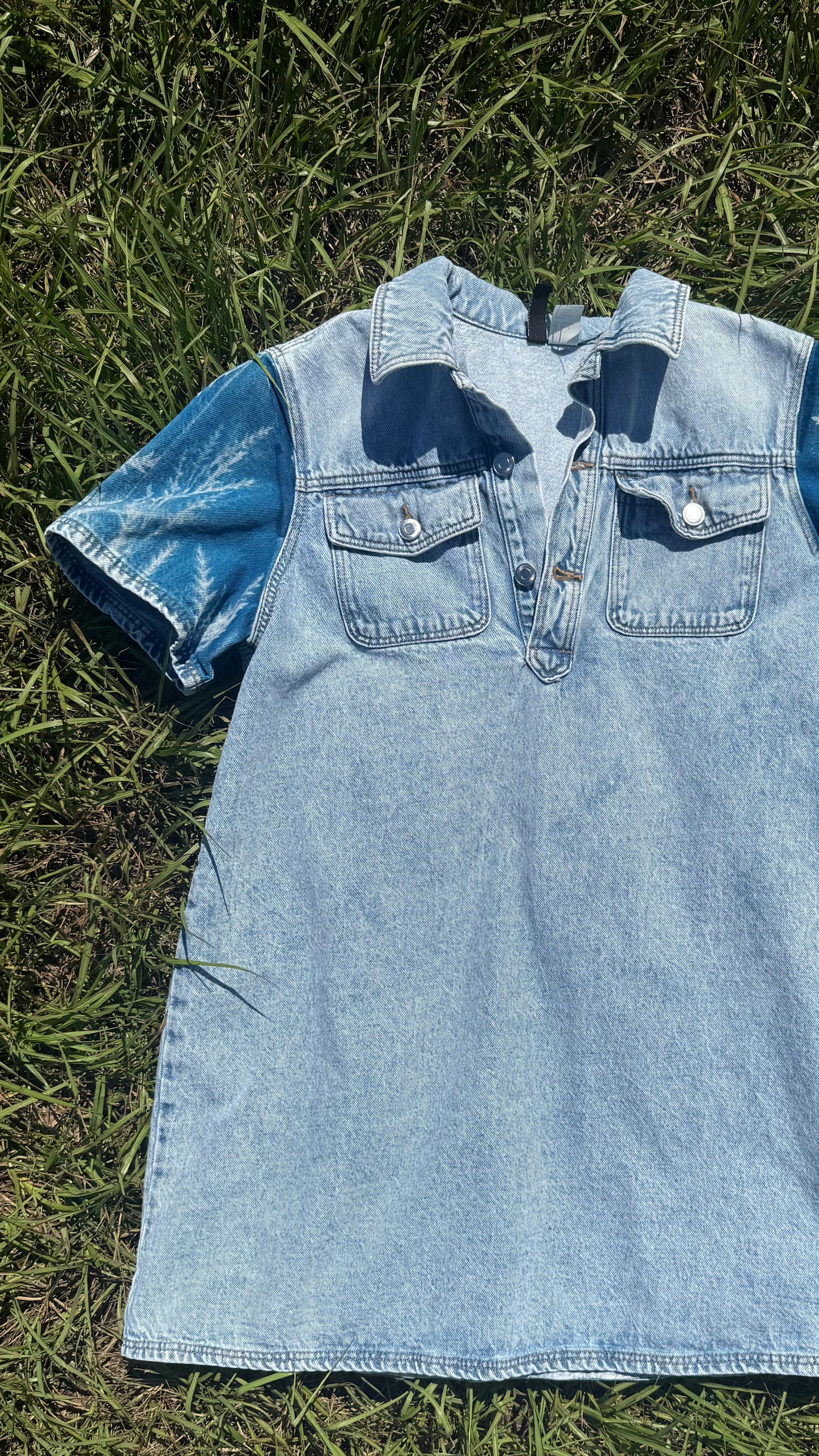 Divided Jean Dress • Medium
