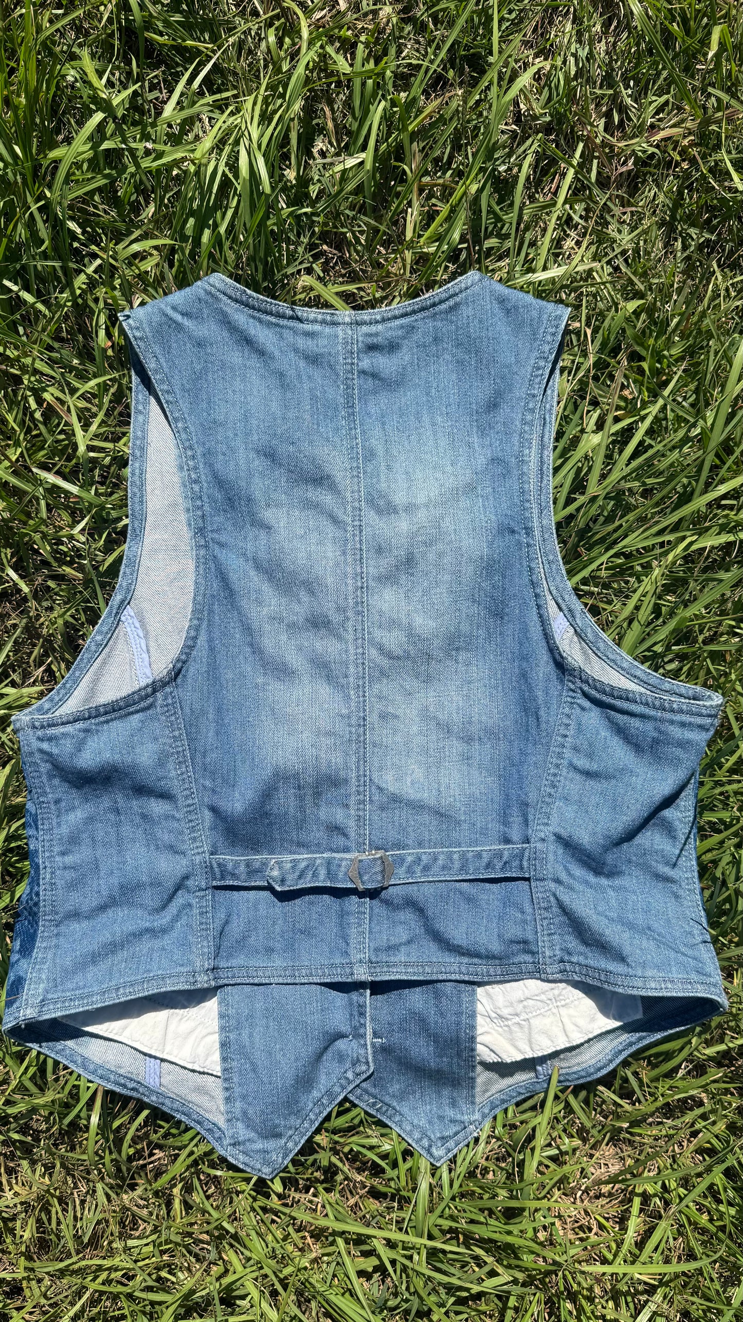 A.N.A Jean Vest • Large