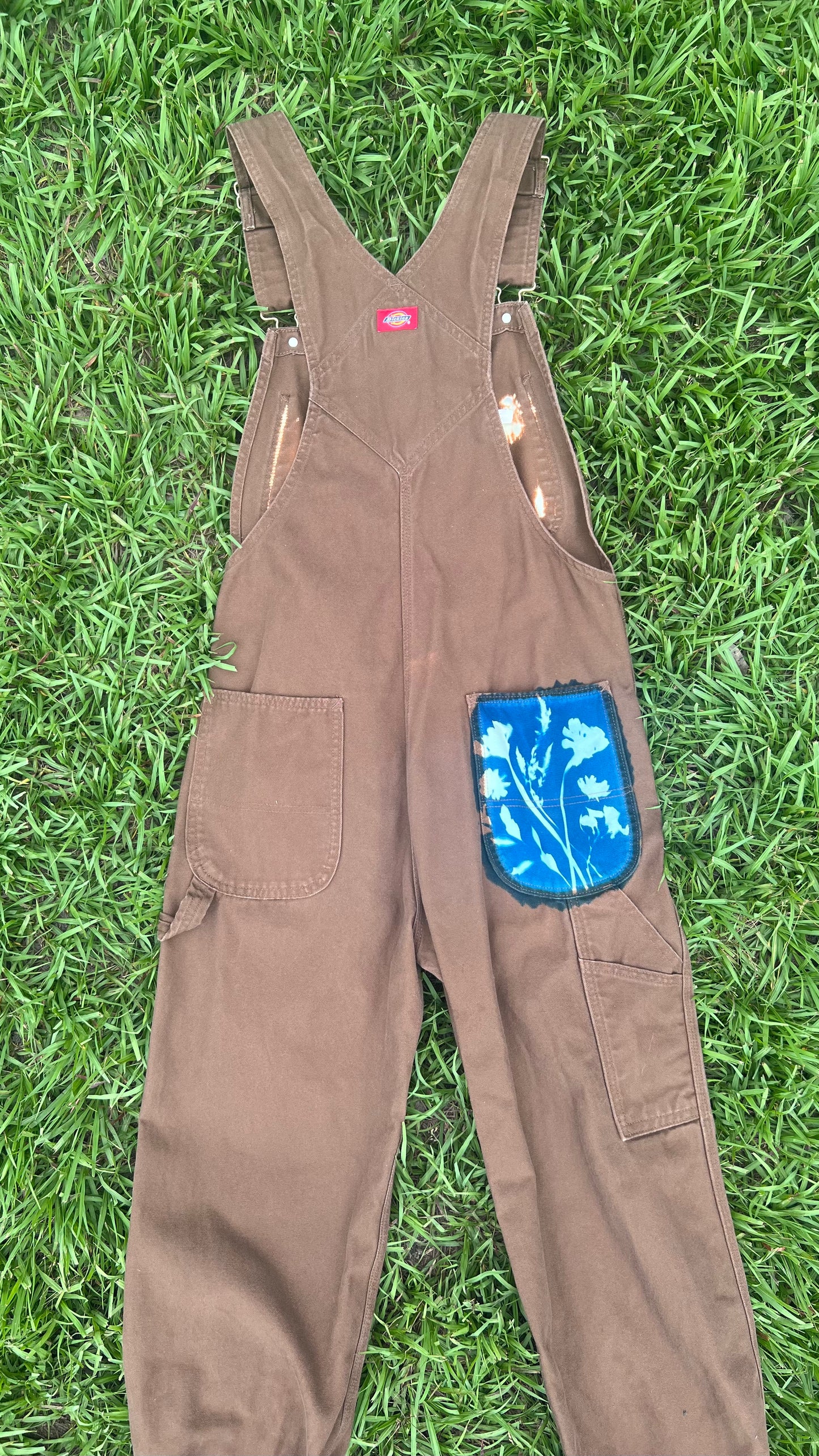 Dickies Brown Overalls • 30X30
