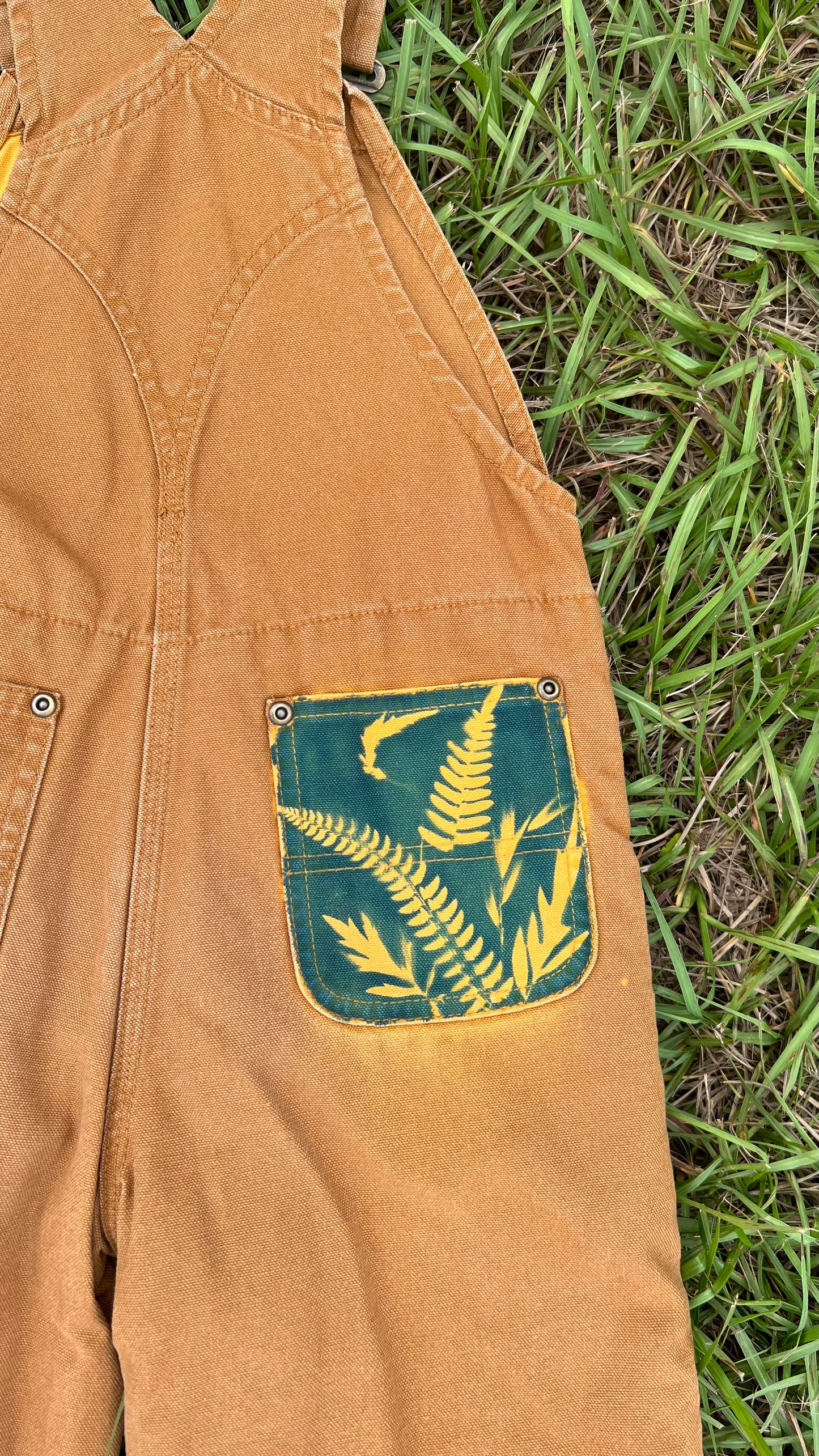 Carhartt Lined Bib Overalls • Youth 5