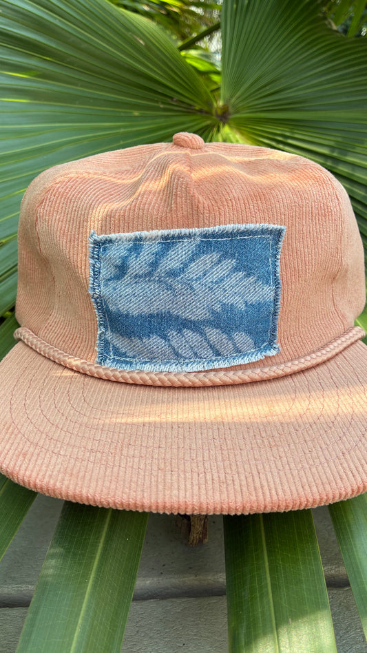 Academy Fits Corduroy Snapback • Pink