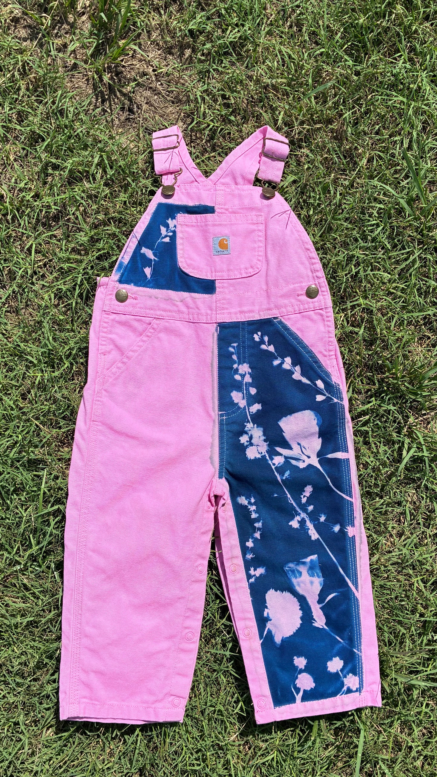Pink Carhartt Overalls • 18 months