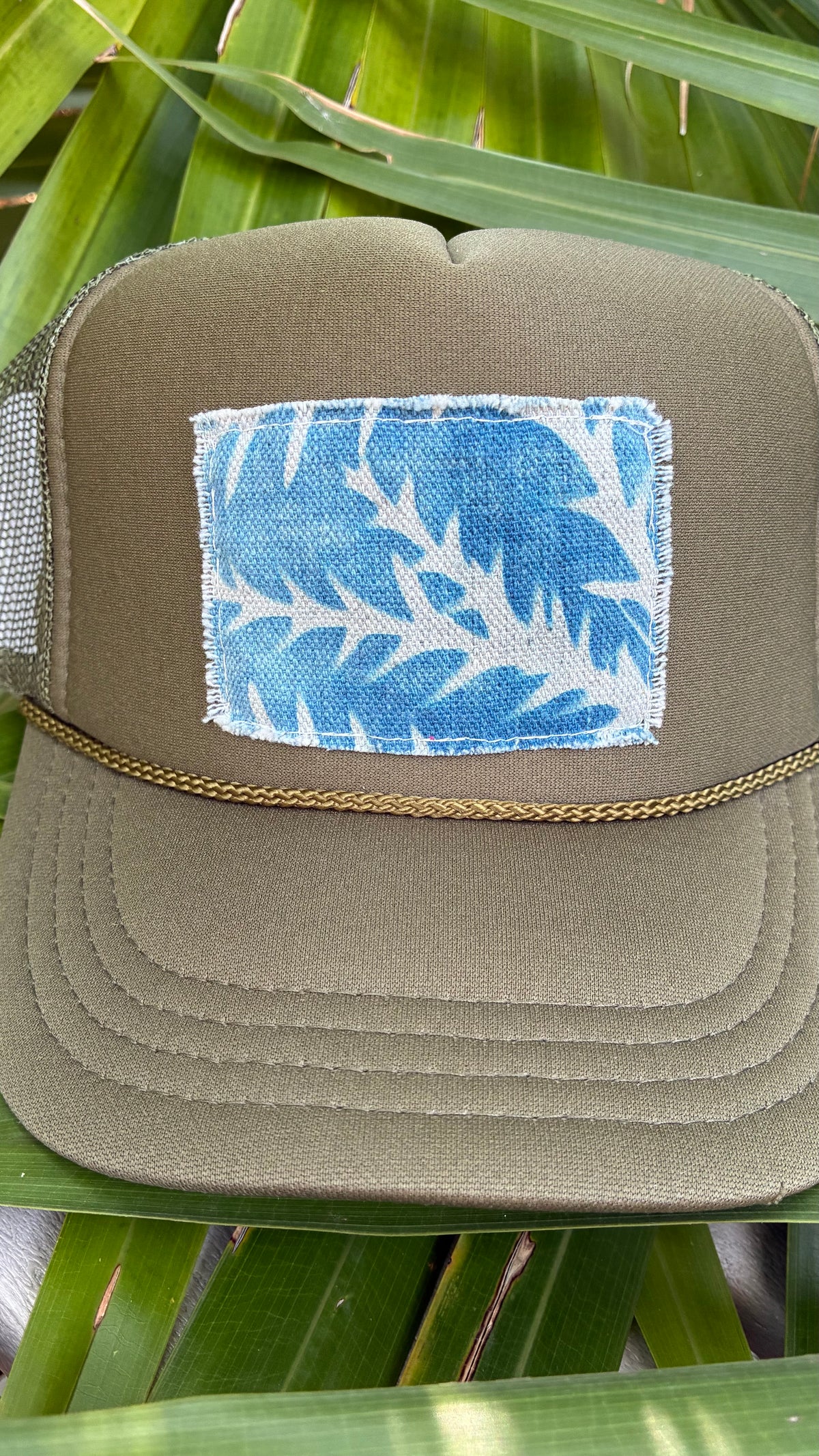 Green Youth Trucker Hat • Green