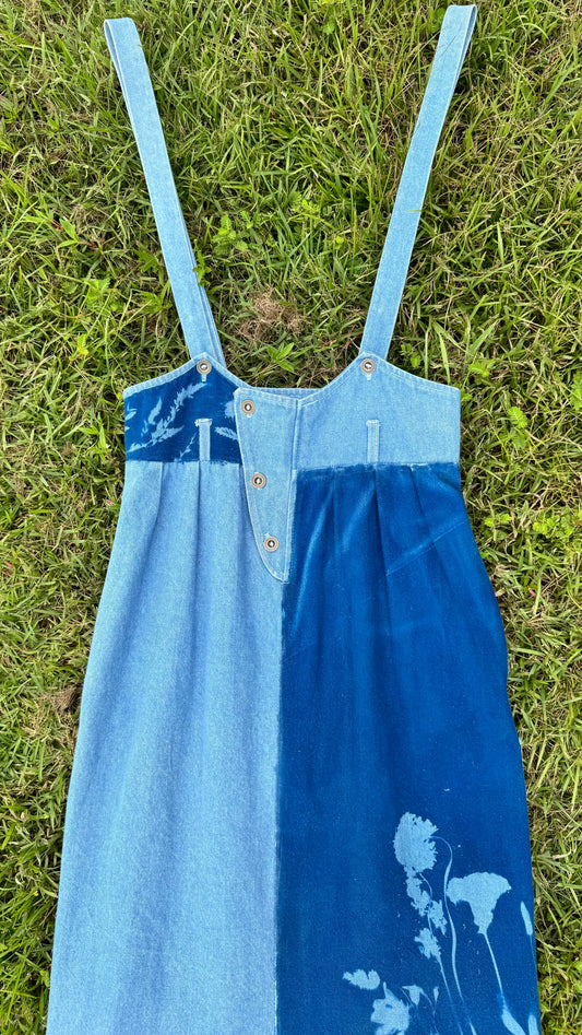 Jean Suspender Dress • Medium