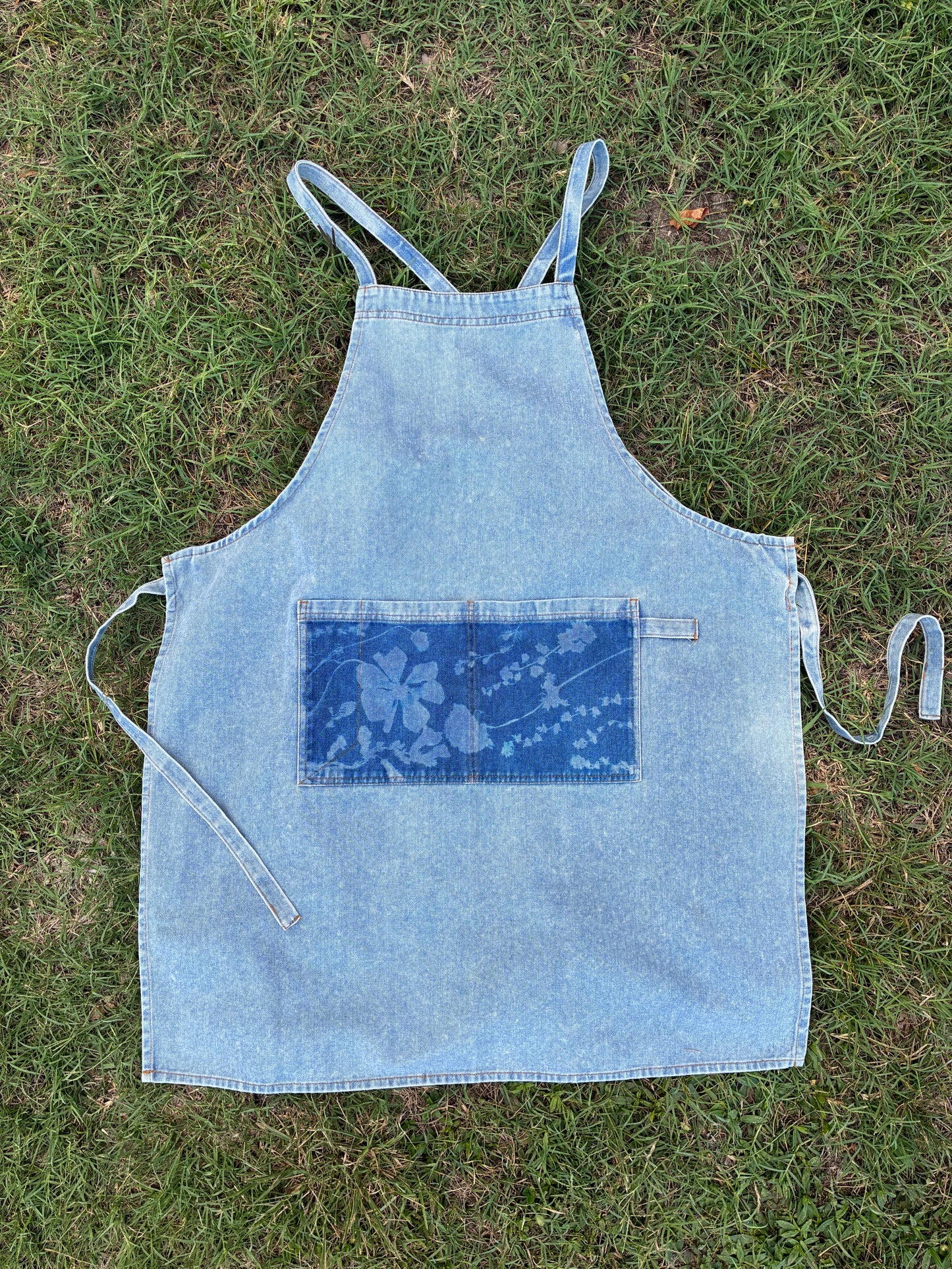 Washed Denim Apron