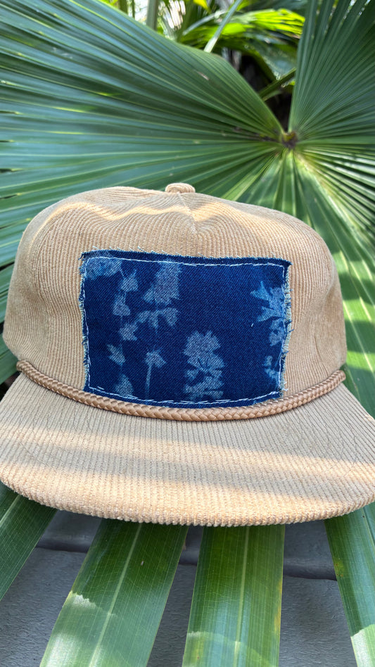 Academy Fits Corduroy Snapback • Khaki