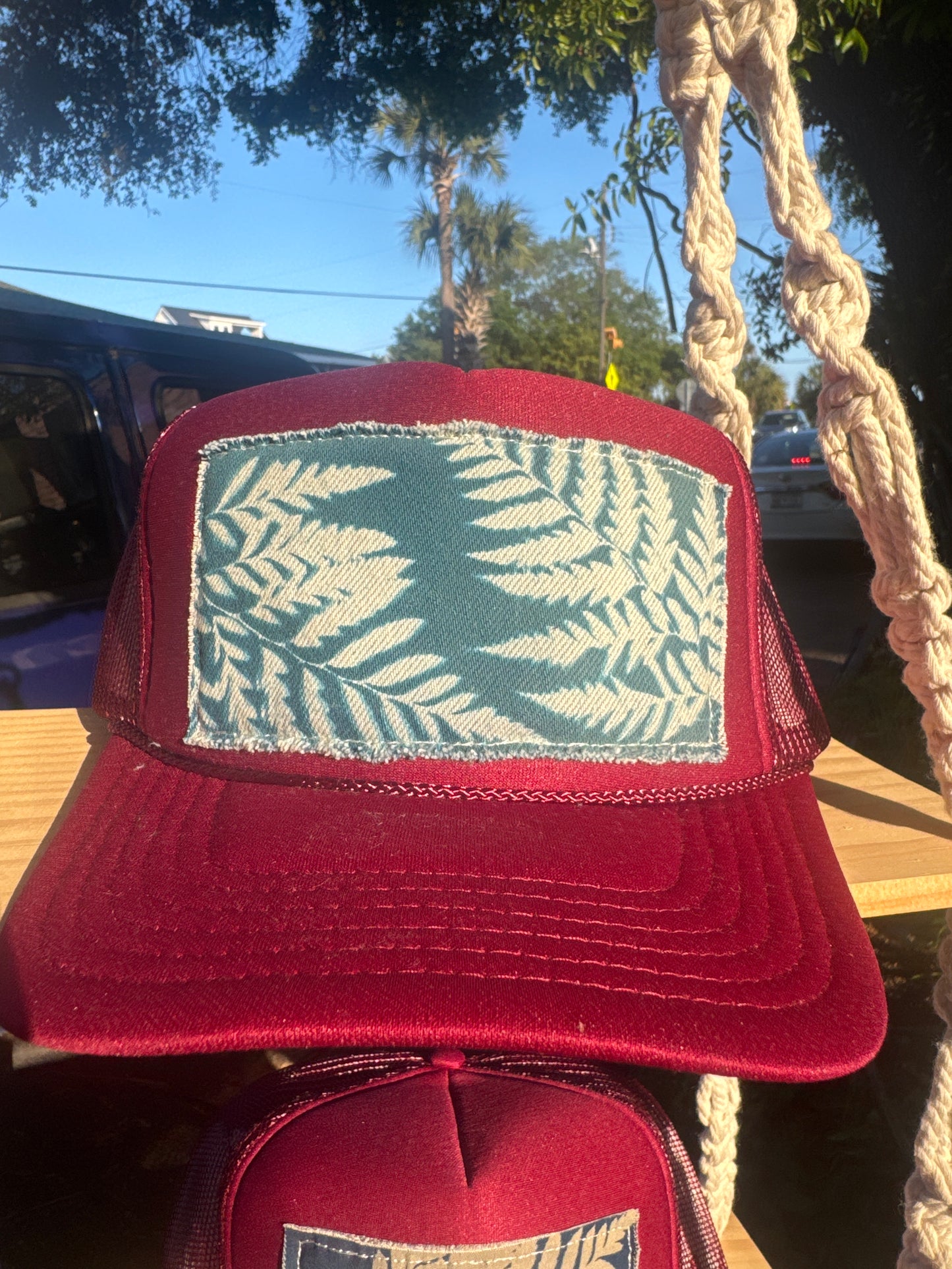Burgundy Trucker Hat