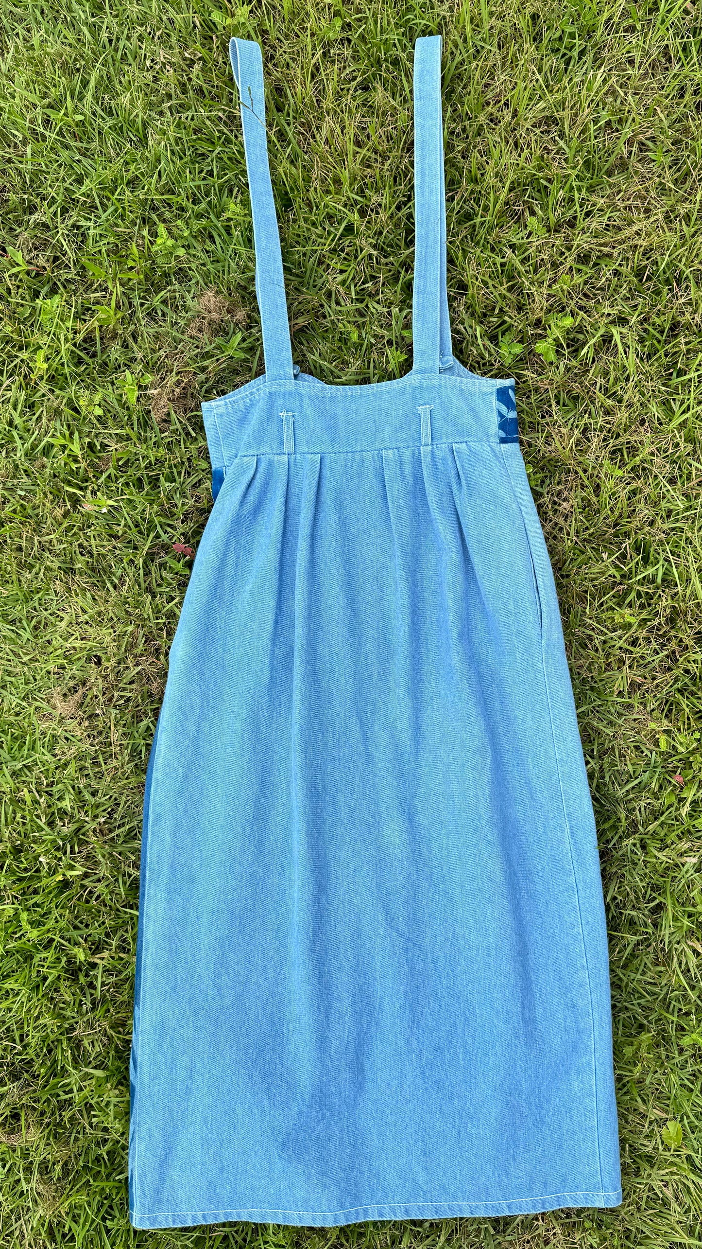 Jean Suspender Dress • Medium