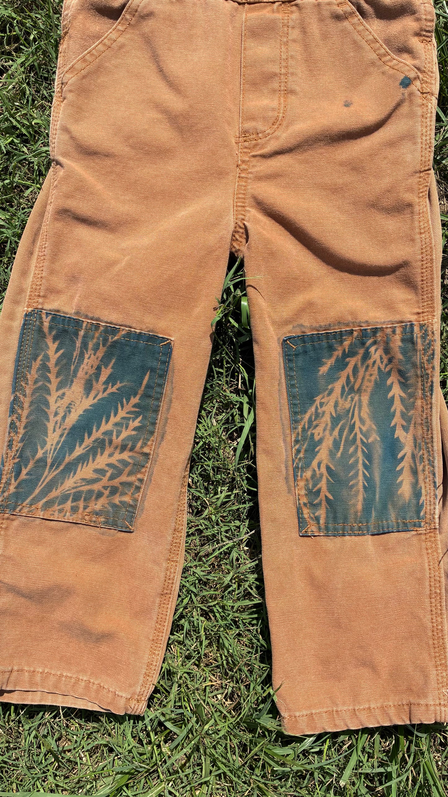Tan Carhartt Overalls • 4T