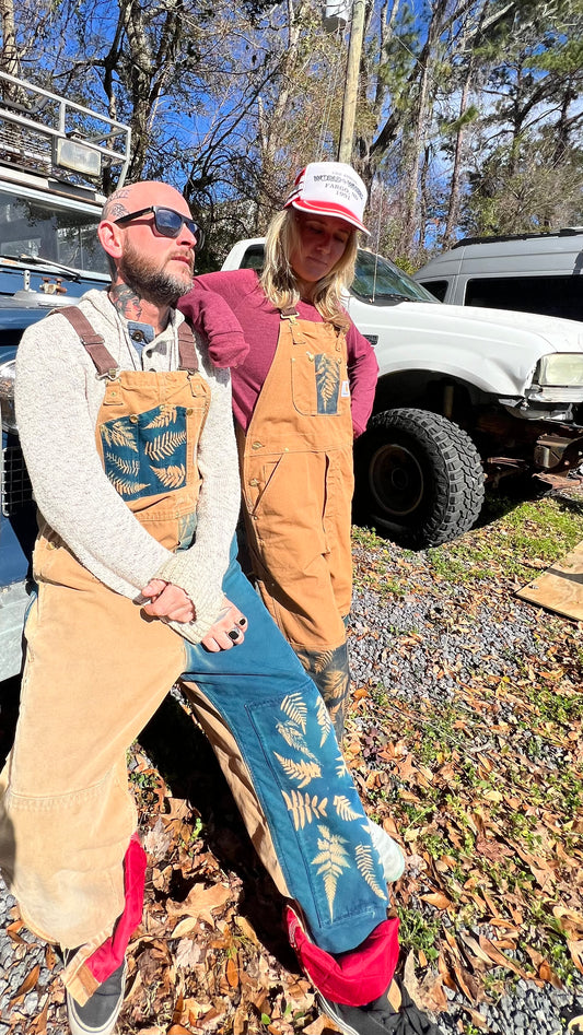 Vintage Carhartt Lined Overalls • 40X34