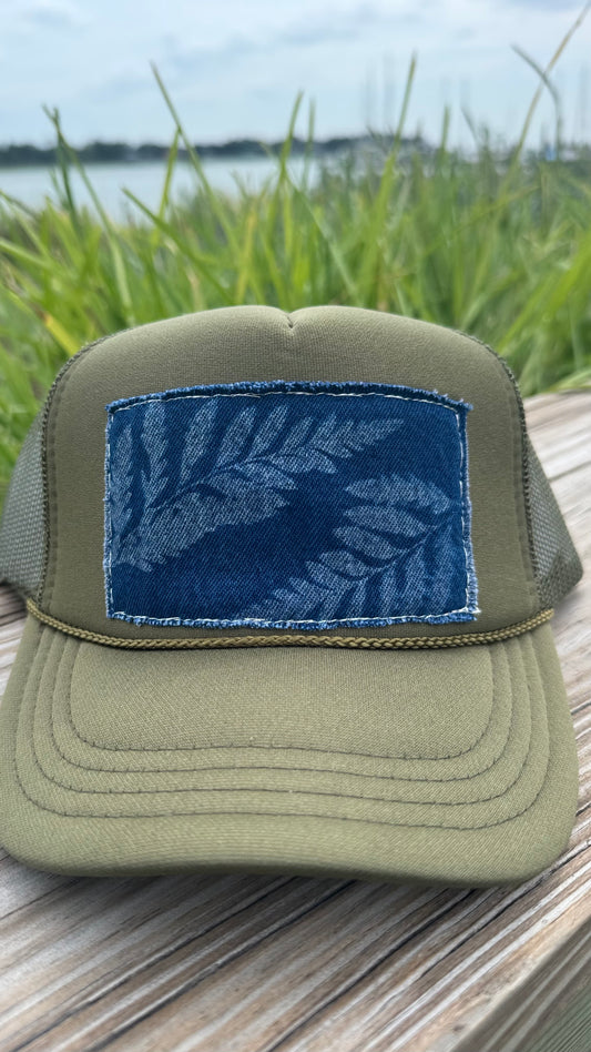 Green Trucker Hat • Youth