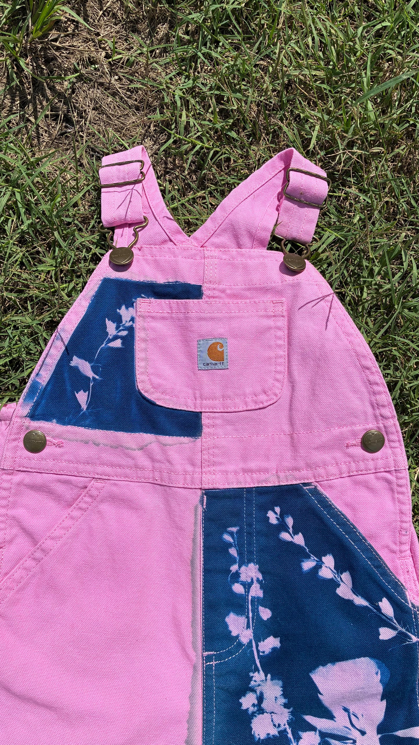 Pink Carhartt Overalls • 18 months