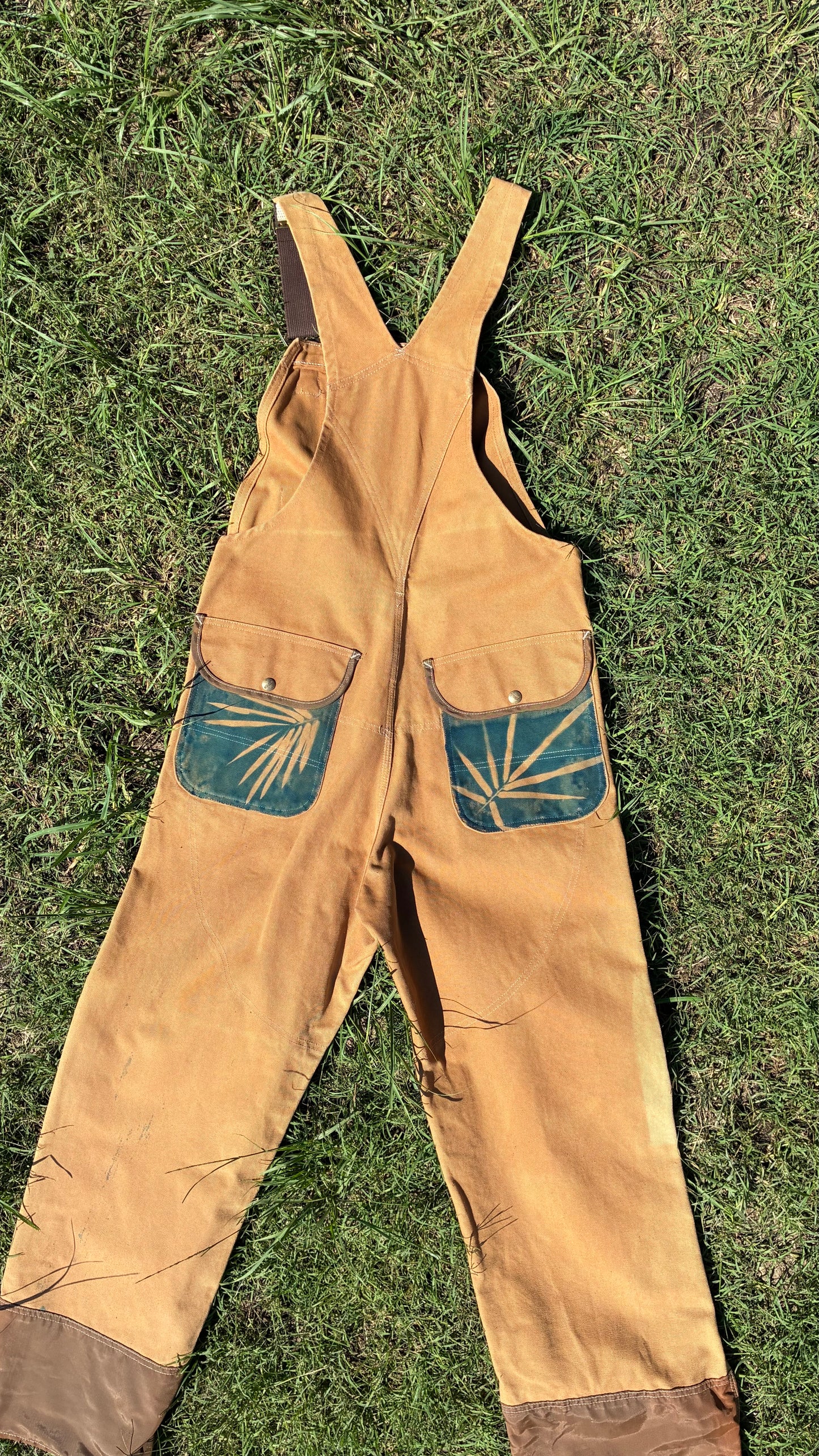 Carhartt Tan Overalls • 38x31