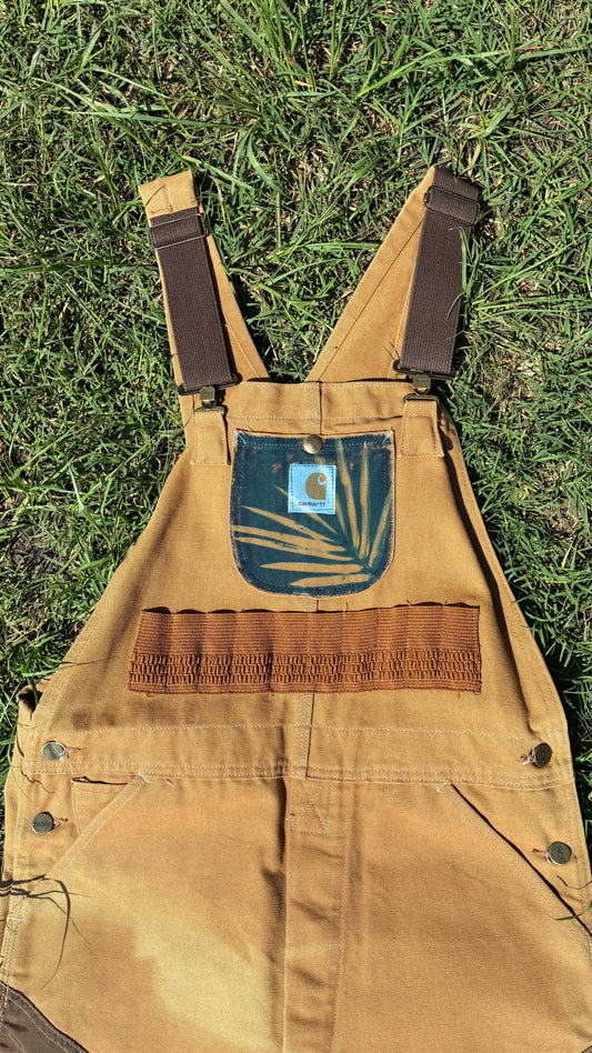 Carhartt Tan Overalls • 38x31