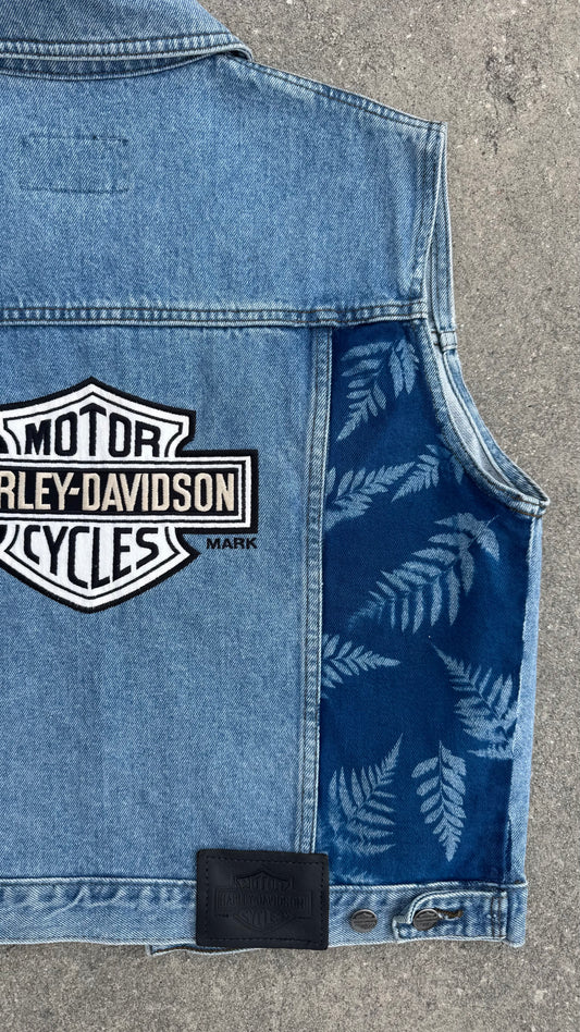 Harley Davidson Jean Vest • Large