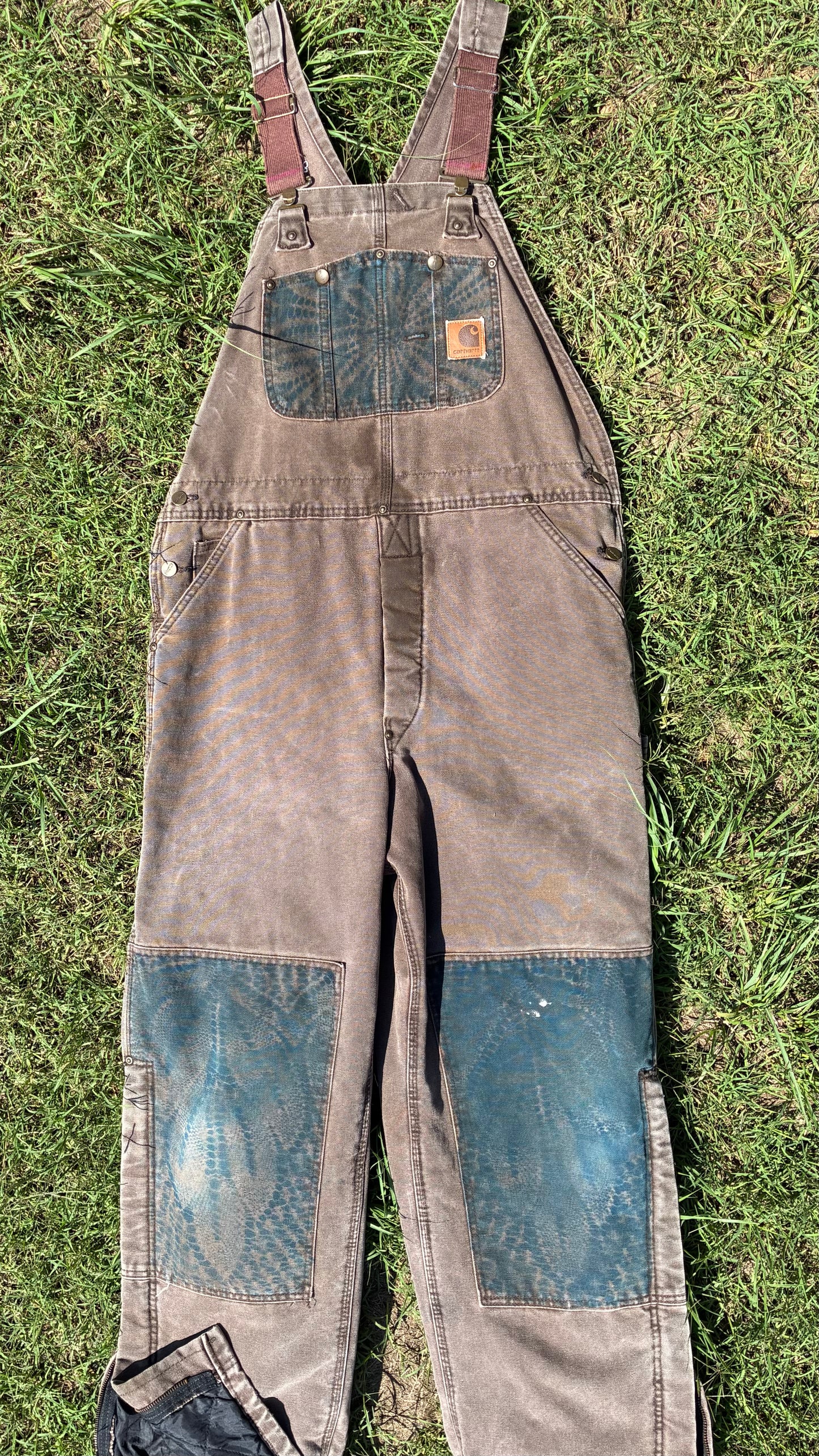 Brown Carhartt Overalls • 38x32