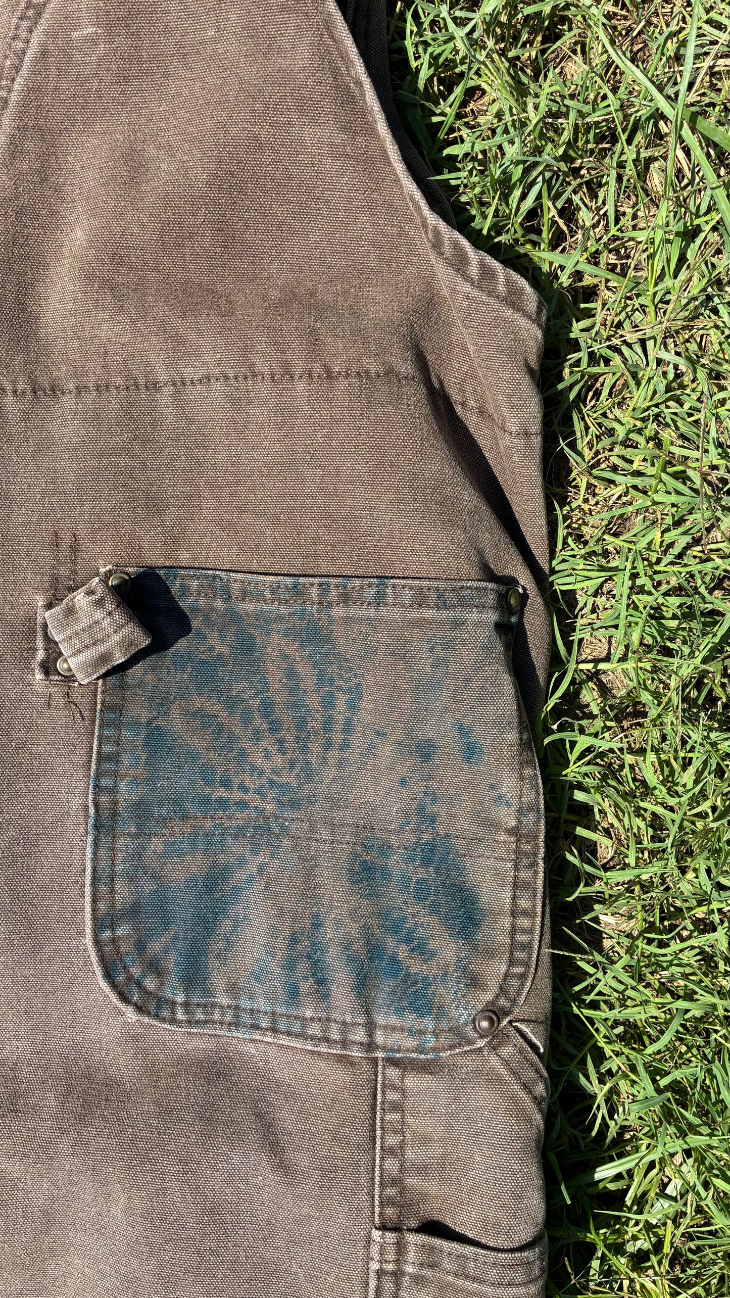 Brown Carhartt Overalls • 38x32