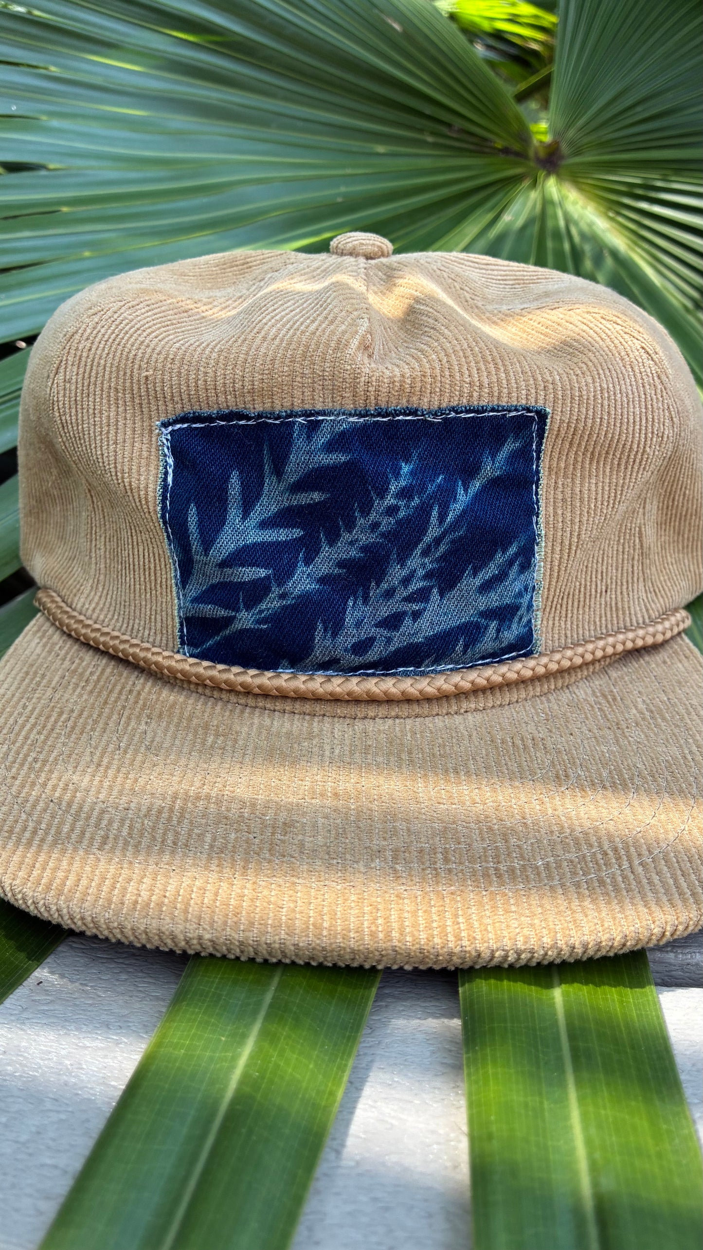 Academy Fits Corduroy Snapback • Khaki