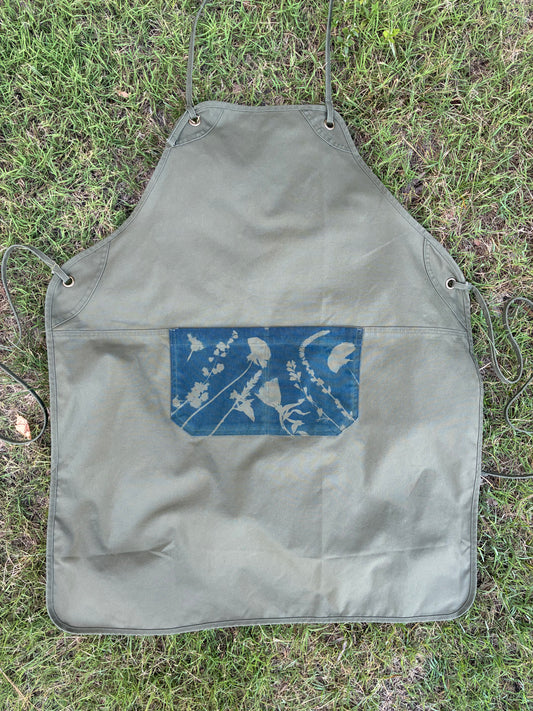 Olive Canvas Apron