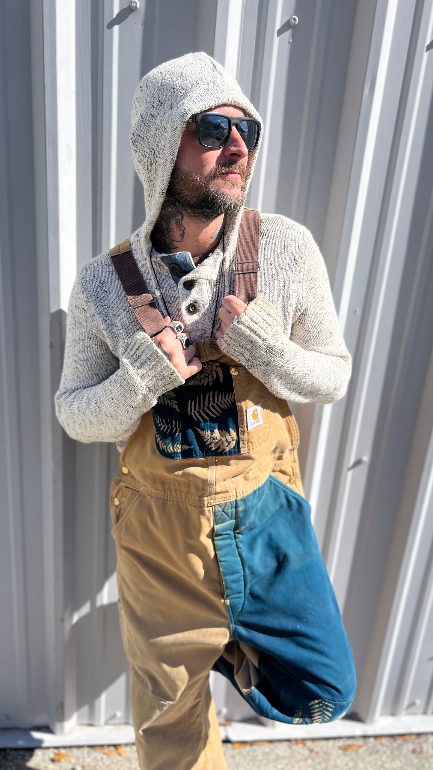 Vintage Carhartt Lined Overalls • 40X34