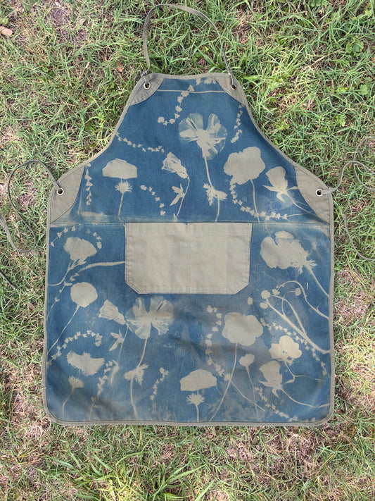 Olive Canvas Apron