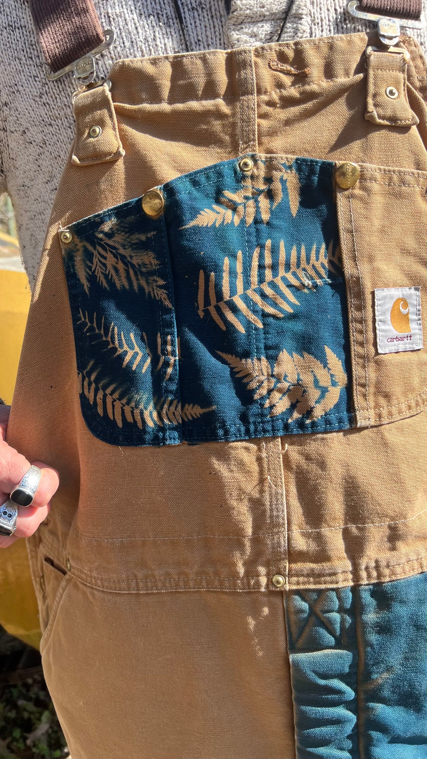 Vintage Carhartt Lined Overalls • 40X34