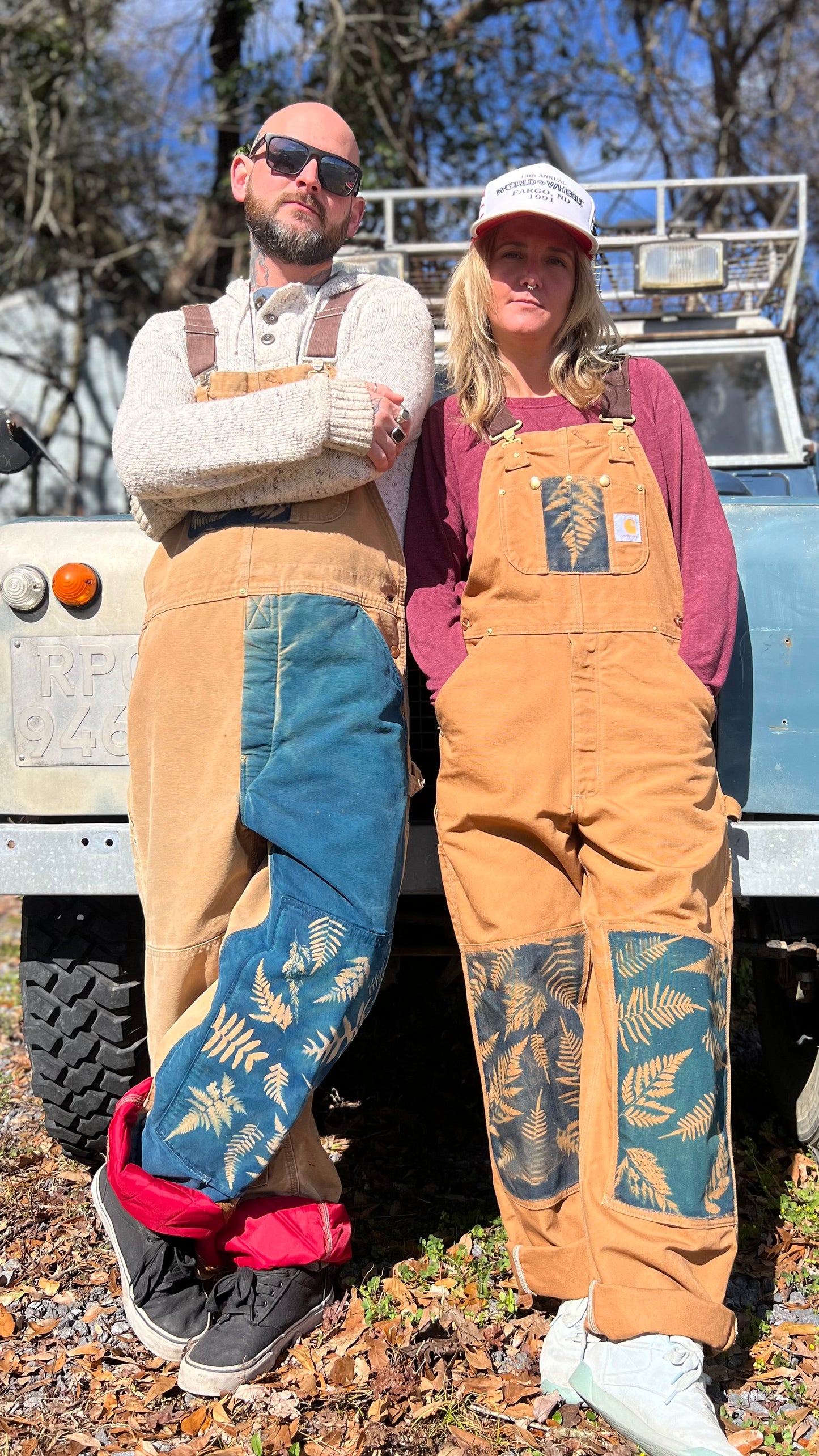 Vintage Carhartt Lined Overalls • 40X34