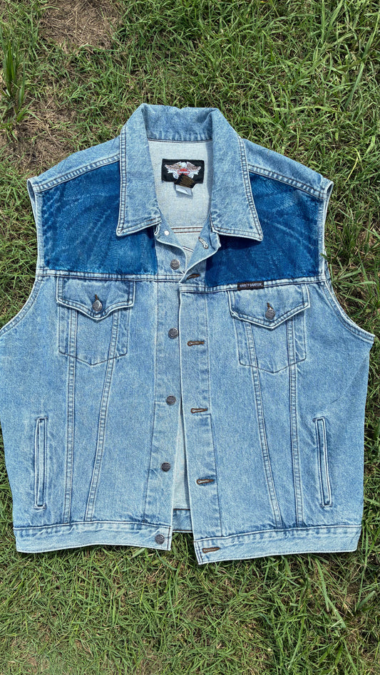 Vintage Harley Davidson Vest • Large