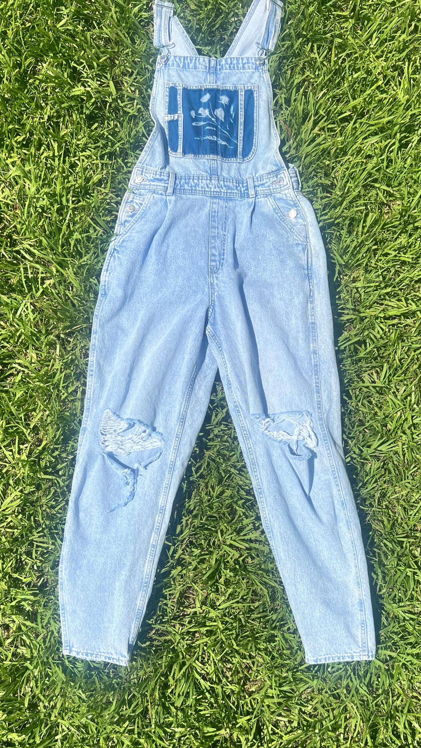 &Denim Overalls • Size 30x28