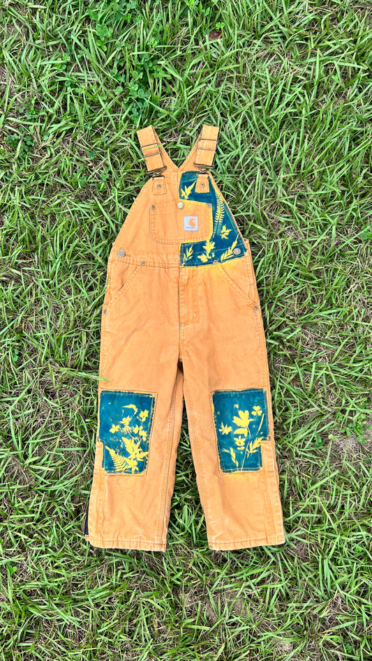 Carhartt Lined Bib Overalls • Youth 5