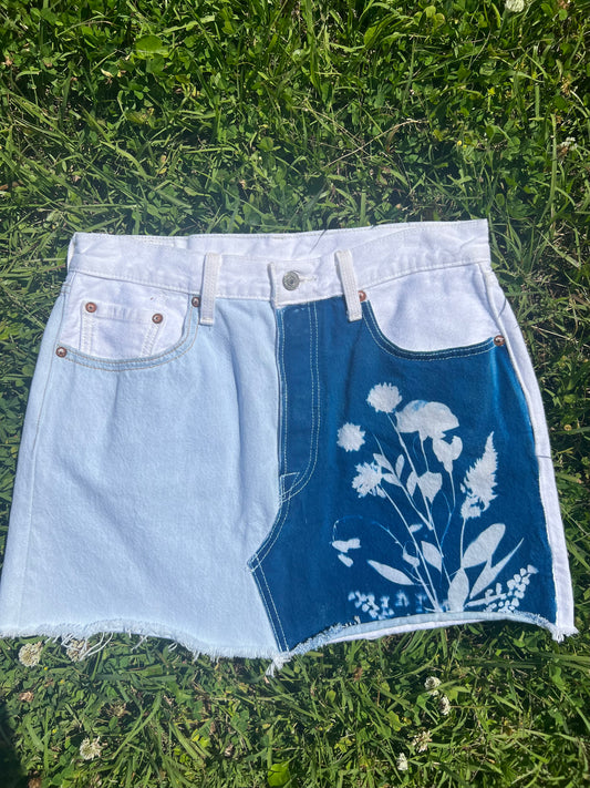 Levi Two Toned Skirt • 28